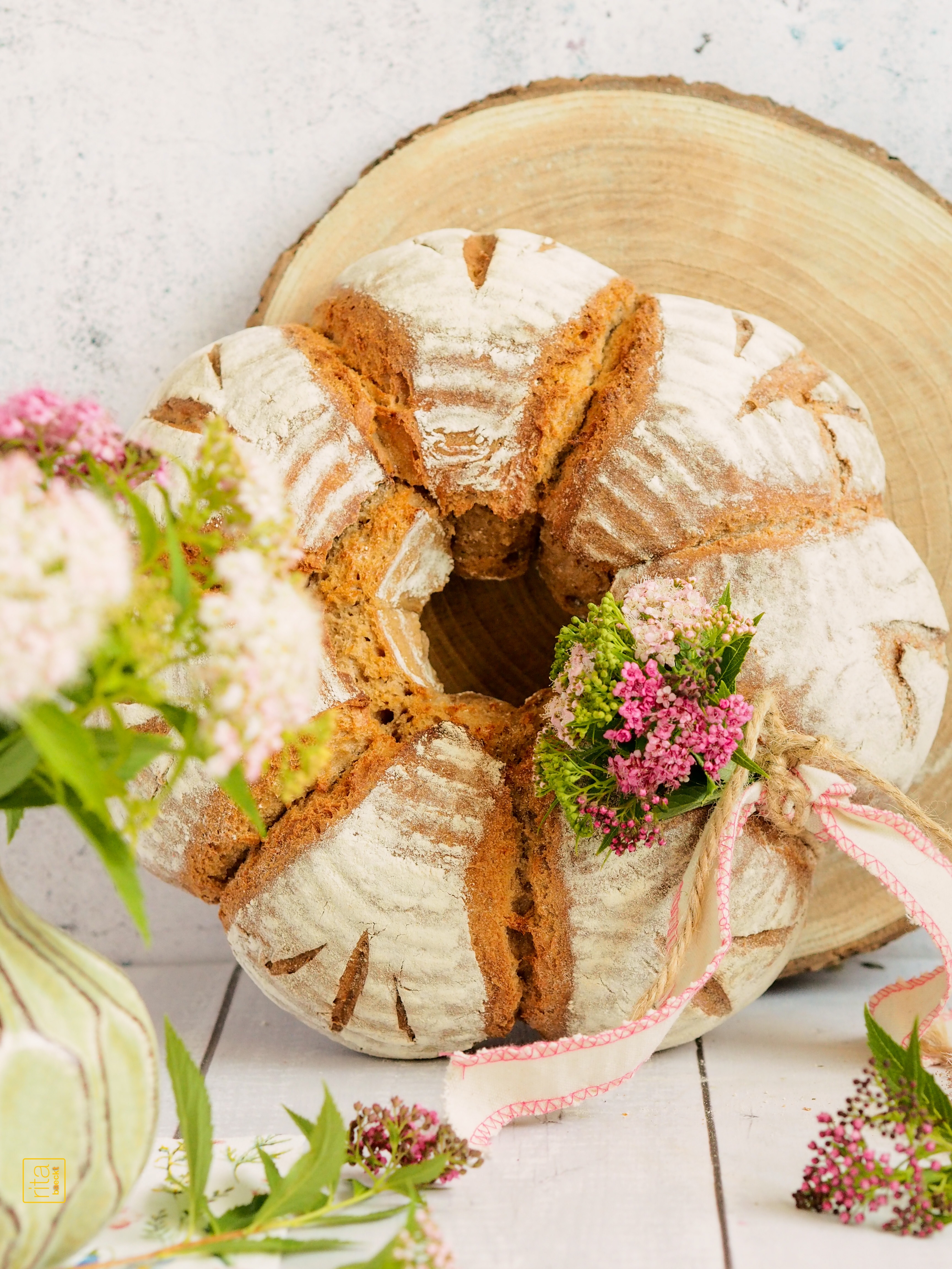 Brotkranz mit Sauerteig